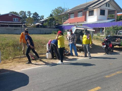 19 ธันวาคม 2565 ฉีดพ่นหมอกควันกำจัดยุงลาย