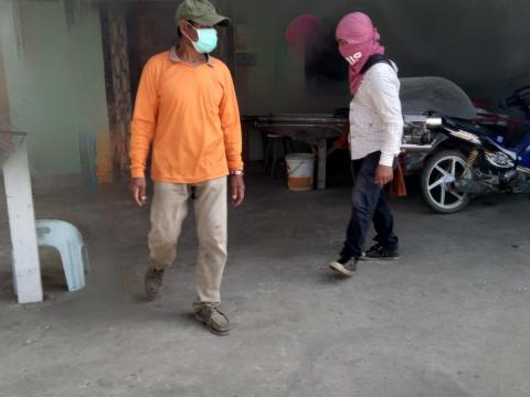 19 ธันวาคม 2565 ฉีดพ่นหมอกควันกำจัดยุงลาย