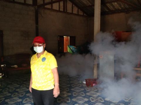 19 ธันวาคม 2565 ฉีดพ่นหมอกควันกำจัดยุงลาย