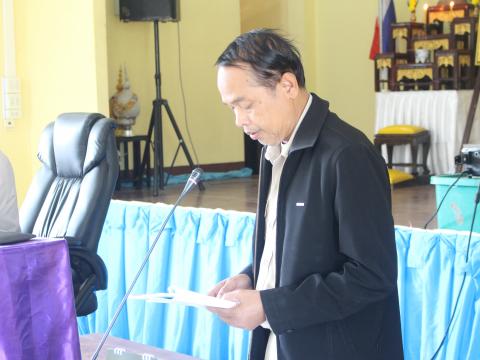 18 มกราคม 2566 ประชุมสภาสมัยสามัญ สมัยแรก ประจำปี 2566