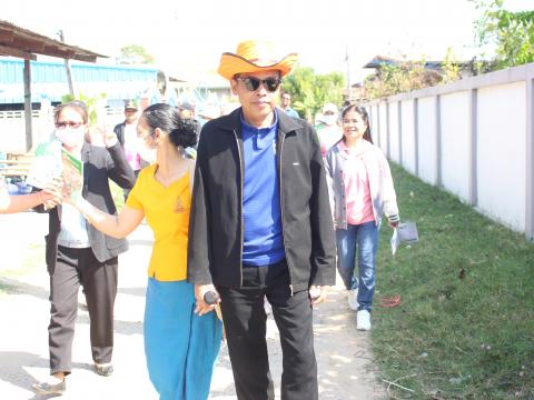 17 มกราคม 2566 ประชาสัมพันธ์การเลือกตั้งสมาชิกสภา