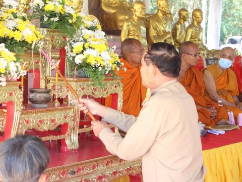 19 มกราคม 2566 งานพิธีรับตำแหน่งรักษาการเจ้าคณะตำบลนิคมเขต 2