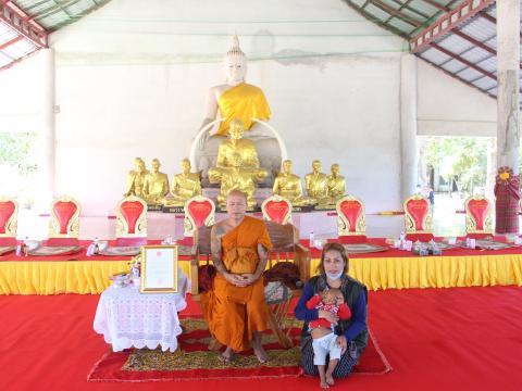 19 มกราคม 2566 งานพิธีรับตำแหน่งรักษาการเจ้าคณะตำบลนิคมเขต 2