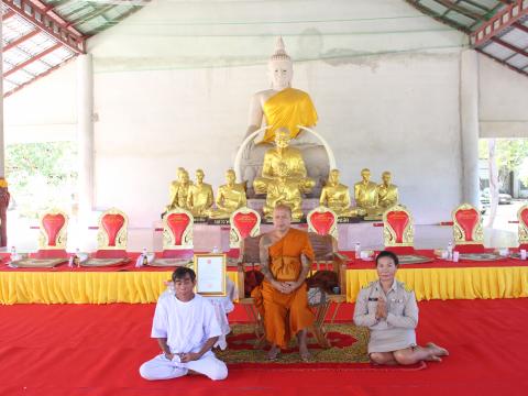 19 มกราคม 2566 งานพิธีรับตำแหน่งรักษาการเจ้าคณะตำบลนิคมเขต 2