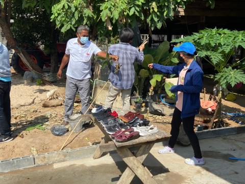 ลงพื้นที่มอบถุงยังชีพ15หมู่บ้าน(รอบที่2)