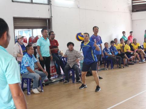 14-21 กุมภาพันธ์ 2566 แข่งขันกีฬาวอลเลย์บอล