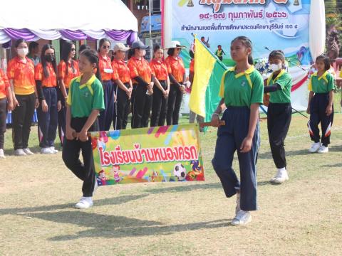 17 กุมภาพันธ์ 2566 พิธีเปิดงานกีฬากลุ่มสตึก 5