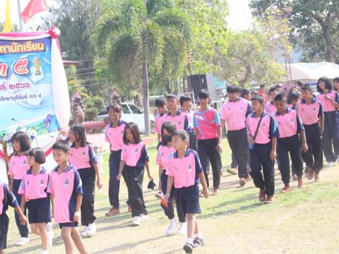17 กุมภาพันธ์ 2566 พิธีเปิดงานกีฬากลุ่มสตึก 5