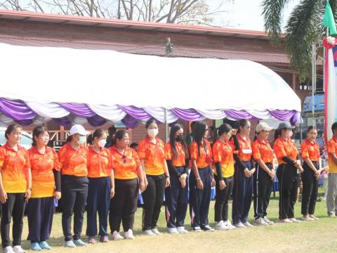 17 กุมภาพันธ์ 2566 พิธีเปิดงานกีฬากลุ่มสตึก 5