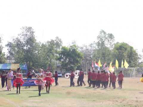 17 กุมภาพันธ์ 2566 พิธีเปิดงานกีฬากลุ่มสตึก 5