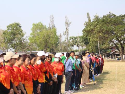 17 กุมภาพันธ์ 2566 พิธีเปิดงานกีฬากลุ่มสตึก 5