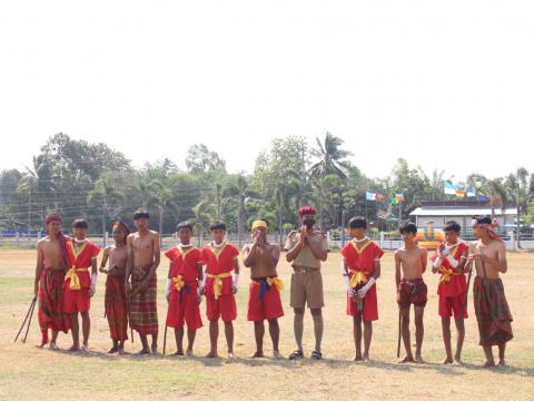 17 กุมภาพันธ์ 2566 พิธีเปิดงานกีฬากลุ่มสตึก 5