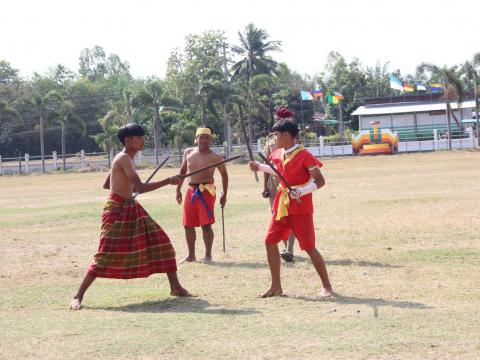 17 กุมภาพันธ์ 2566 พิธีเปิดงานกีฬากลุ่มสตึก 5