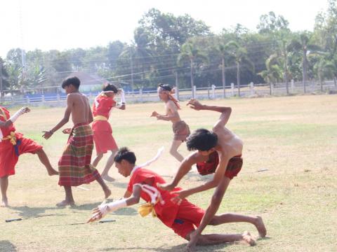 17 กุมภาพันธ์ 2566 พิธีเปิดงานกีฬากลุ่มสตึก 5