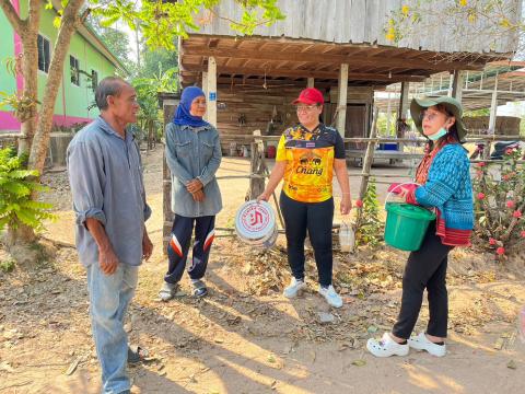 22 กุมภาพันธ์ 2566 ติดตามถังขยะเปียก