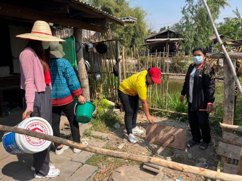 22 กุมภาพันธ์ 2566 ติดตามถังขยะเปียก