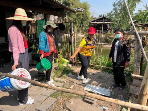 22 กุมภาพันธ์ 2566 ติดตามถังขยะเปียก