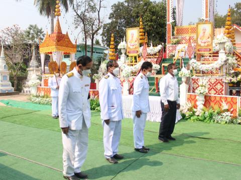 5 มีนาคม 2566 พิธีพระราชทานเพลิงศพพระครูวีรธรรมปสุต