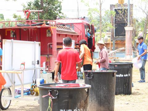 28 เมษายน 2566 ส่งมอบรถเข็นพลังงานแสงอาทิตย์