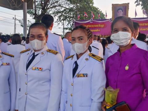 3 มิถุนายน 2566 ร่วมพิธีถวายเครื่องราชสักการะฯ