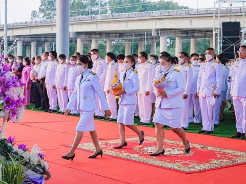 3 มิถุนายน 2566 ร่วมพิธีถวายเครื่องราชสักการะฯ