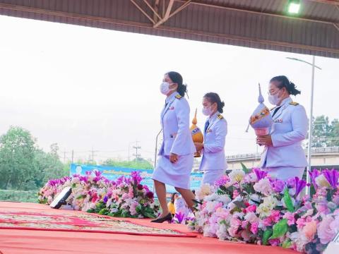 3 มิถุนายน 2566 ร่วมพิธีถวายเครื่องราชสักการะฯ