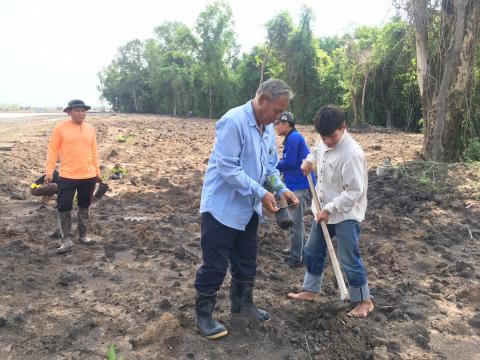 10 มิถุนายน 2566 ร่วมกิจกรรมปลูกป่า ณ หนองทัพค่าย