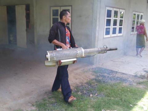 19-23 มิถุนายน 2566 ออกฉีดพ่นหมอกควันกำจัดยุงลาย