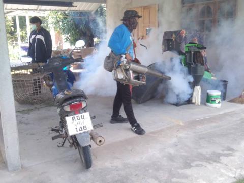 19-23 มิถุนายน 2566 ออกฉีดพ่นหมอกควันกำจัดยุงลาย