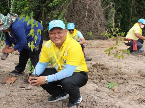14 กรกฎาคม 2566 โครงการปลูกป่าเฉลิมพระเกียรติ