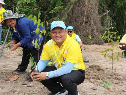 14 กรกฎาคม 2566 โครงการปลูกป่าเฉลิมพระเกียรติ
