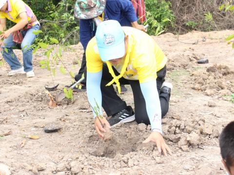 14 กรกฎาคม 2566 โครงการปลูกป่าเฉลิมพระเกียรติ