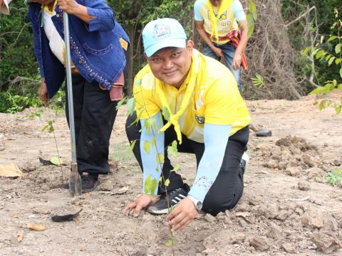 14 กรกฎาคม 2566 โครงการปลูกป่าเฉลิมพระเกียรติ