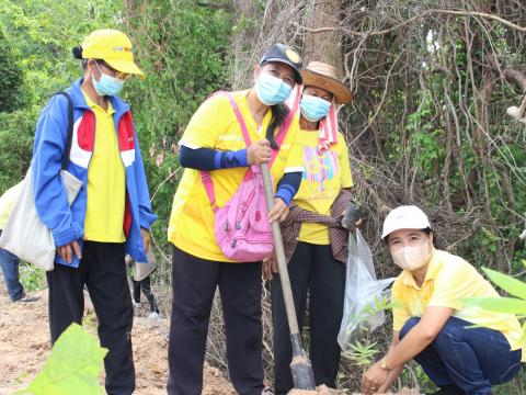 14 กรกฎาคม 2566 โครงการปลูกป่าเฉลิมพระเกียรติ