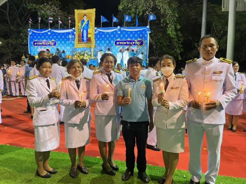 12 สิงหาคม 2566 ร่วมพิธีถวายเครื่องราชสักการะวางพานพุ่มฯ