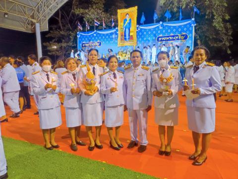 12 สิงหาคม 2566 ร่วมพิธีถวายเครื่องราชสักการะวางพานพุ่มฯ